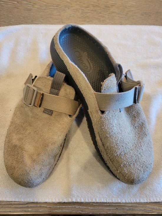 Chaco Shoes - Chaco Suede Closed Toe Clogs Mules Adjustable Strap Women's 10
